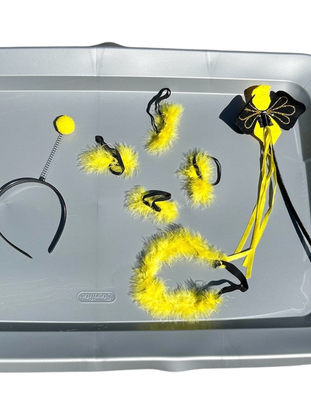 🐝 Bumble Bee Costume – Kids Size 4-6Y (Various Pieces) - Picture 10 of 11